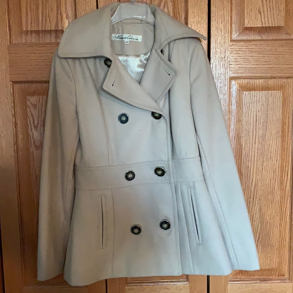 Double breasted pea coat